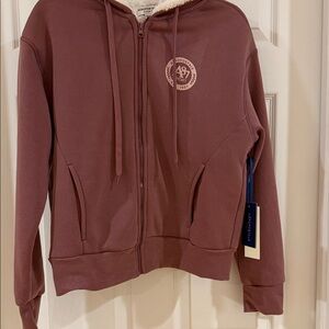 Aeropostale Mauve A87 Sport Hoodie.